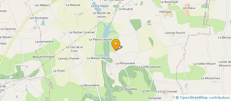 localisation de l'entreprise MONSIEUR CHRISTOPHE DURANT  CUGUEN