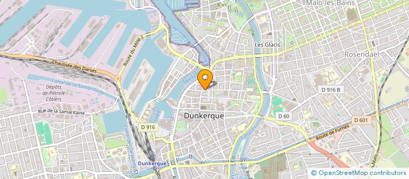 localisation de l'entreprise MONSIEUR CHRISTOPHE DURIEZ à DUNKERQUE