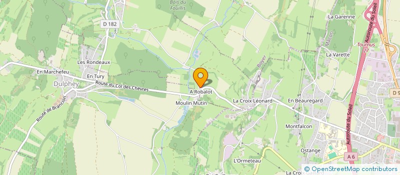 localisation de l'entreprise MONSIEUR CHRISTOPHE DUSSAUCY  VERS