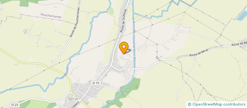 localisation de l'entreprise MONSIEUR CHRISTOPHE DUTECH  BERAT