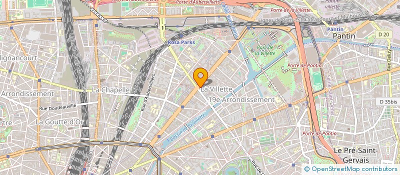 localisation de l'entreprise MONSIEUR CHRISTOPHE DUTHEIL  PARIS