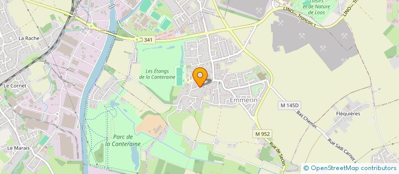 localisation de l'entreprise MONSIEUR CHRISTOPHE DUTHILLEUL  HAUBOURDIN