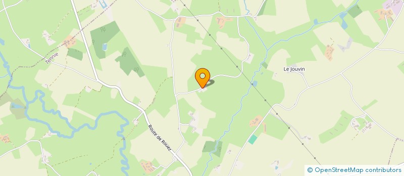 localisation de l'entreprise MONSIEUR CHRISTOPHE DUTRANNOY  TENNIE