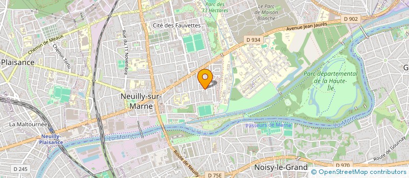 localisation de l'entreprise MONSIEUR CHRISTOPHE DUVAL à NEUILLY-SUR-MARNE