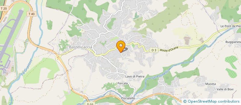 localisation de l'entreprise MONSIEUR CHRISTOPHE DUVAL à BASTELICACCIA
