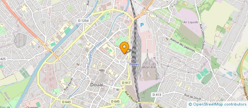 localisation de l'entreprise MONSIEUR CHRISTOPHE DUVAL à DOUAI