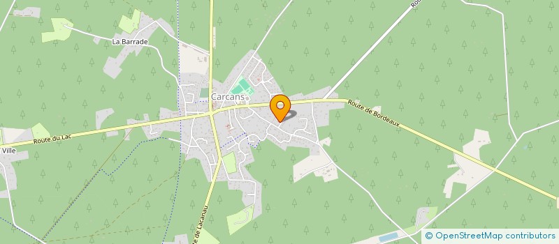 localisation de l'entreprise MONSIEUR CHRISTOPHE DZIERZEGA  CARCANS