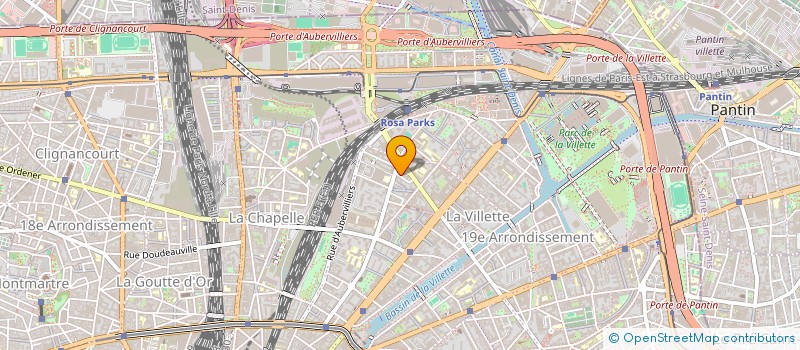 localisation de l'entreprise MONSIEUR CHRISTOPHE ECOFFET  PARIS