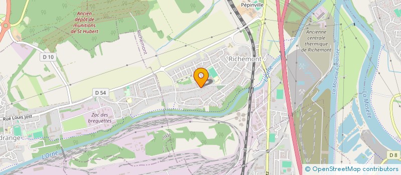 localisation de l'entreprise MONSIEUR CHRISTOPHE EDET  RICHEMONT