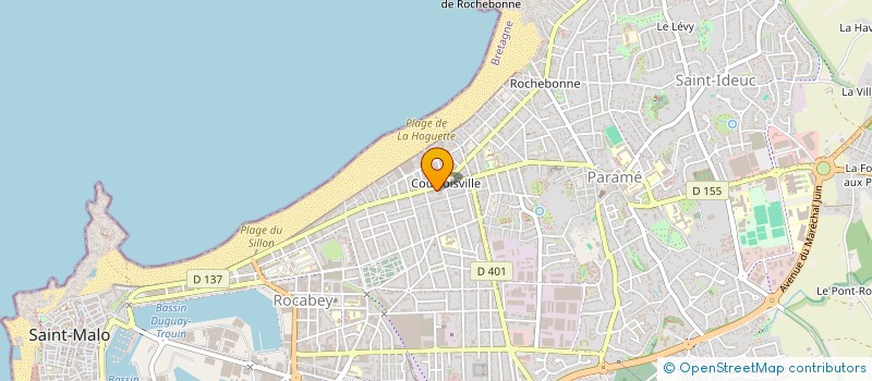 localisation de l'entreprise MONSIEUR CHRISTOPHE EGAUX  SAINT-MALO