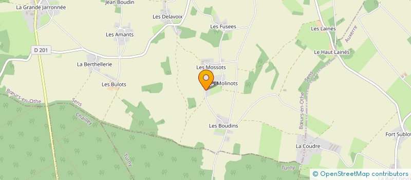 localisation de l'entreprise MONSIEUR CHRISTOPHE EGU  BURS-EN-OTHE