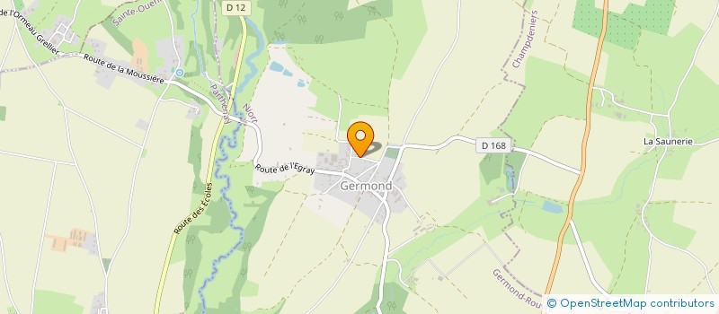 localisation de l'entreprise MONSIEUR CHRISTOPHE ELIE  GERMOND-ROUVRE