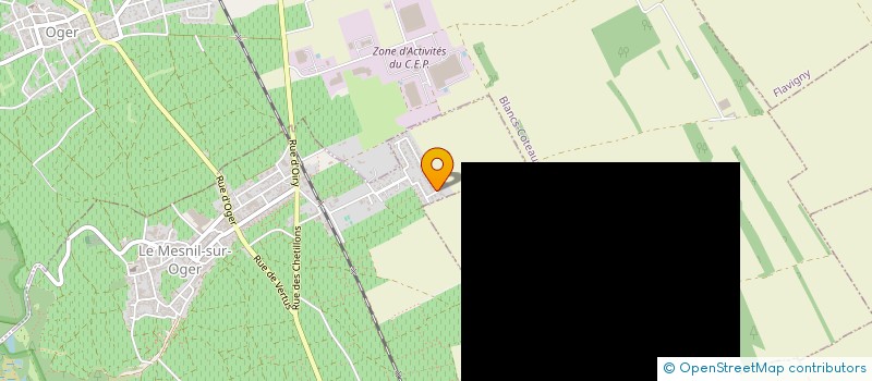 localisation de l'entreprise MONSIEUR CHRISTOPHE ELIE  LE MESNIL-SUR-OGER