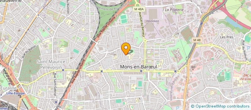 localisation de l'entreprise MONSIEUR CHRISTOPHE ELIN  MONS-EN-BARUL