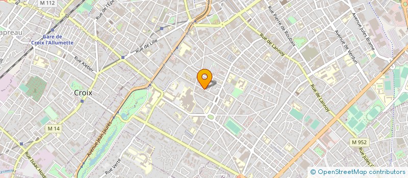 localisation de l'entreprise MONSIEUR CHRISTOPHE ELISE  ROUBAIX