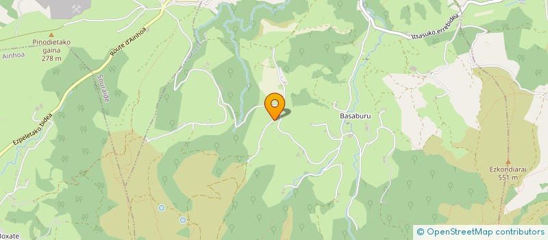 localisation de l'entreprise MONSIEUR CHRISTOPHE ELISSALDE à ESPELETTE