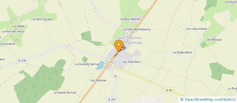 localisation de l'entreprise MONSIEUR CHRISTOPHE ELSERMANS à CHARENCEY