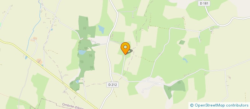 localisation de l'entreprise MONSIEUR CHRISTOPHE ELUARD à OMBREE D'ANJOU