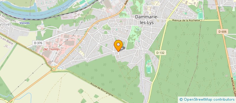 localisation de l'entreprise MONSIEUR CHRISTOPHE EMILE LE CALVEZ à DAMMARIE-LES-LYS