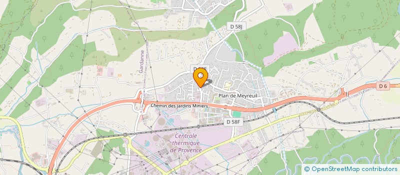 localisation de l'entreprise MONSIEUR CHRISTOPHE ENDERLIN  MEYREUIL