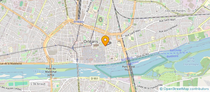 localisation de l'entreprise MONSIEUR CHRISTOPHE EPAUD BAUDOT à ORLEANS