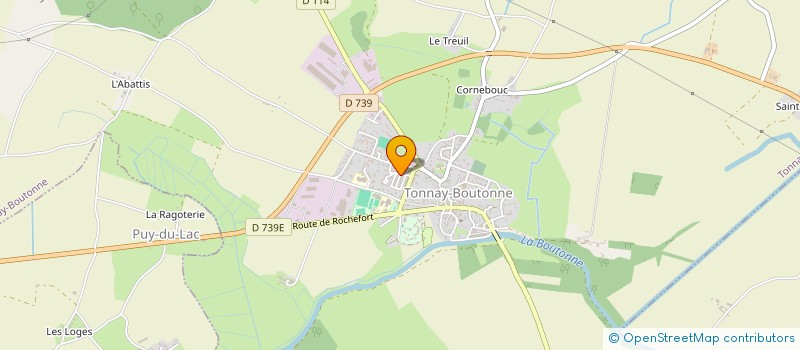 localisation de l'entreprise MONSIEUR CHRISTOPHE ERIBON  ANNEZAY