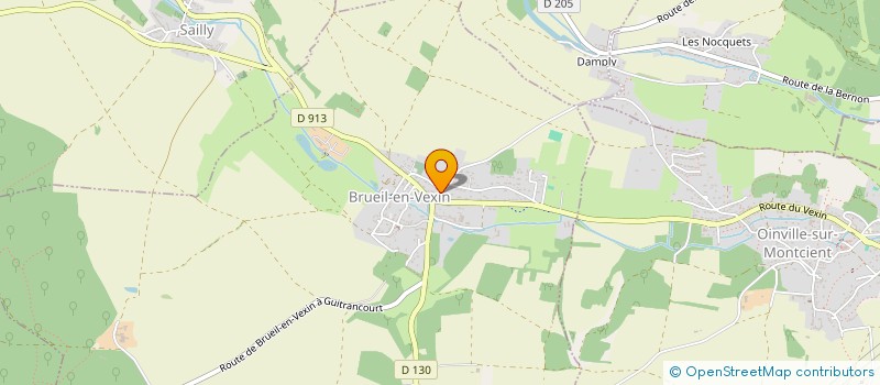 localisation de l'entreprise MONSIEUR CHRISTOPHE ERNAULT  BRUEIL-EN-VEXIN