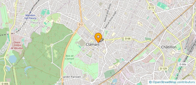 localisation de l'entreprise MONSIEUR CHRISTOPHE ESCABAR à CLAMART