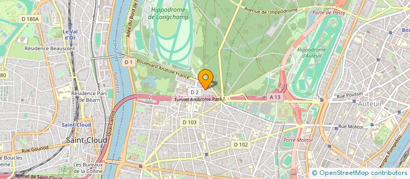 localisation de l'entreprise MONSIEUR CHRISTOPHE ESCOUBEYROU à BOULOGNE-BILLANCOURT