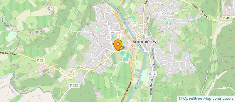 localisation de l'entreprise MONSIEUR CHRISTOPHE ESON  SOMMIERES