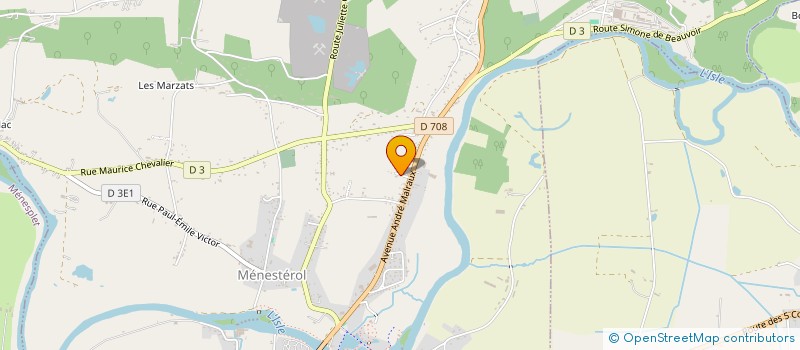 localisation de l'entreprise MONSIEUR CHRISTOPHE ESPERON  SADIRAC