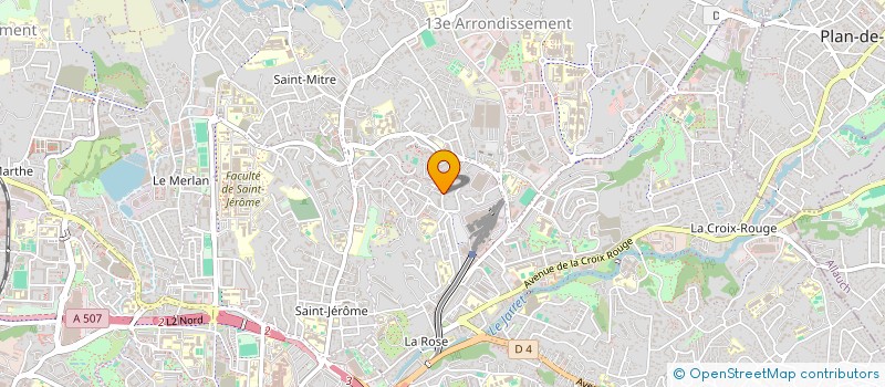 localisation de l'entreprise MONSIEUR CHRISTOPHE ESPITALIER à MARSEILLE