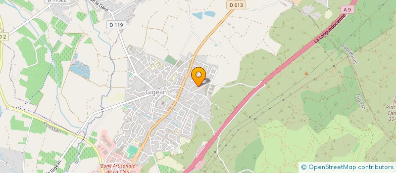 localisation de l'entreprise MONSIEUR CHRISTOPHE ESPOSITO  GIGEAN