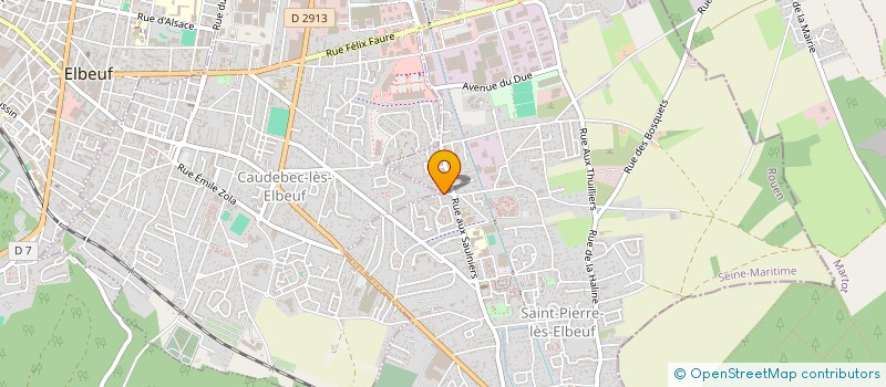 localisation de l'entreprise MONSIEUR CHRISTOPHE ESTEVES  SAINT-PIERRE-LES-ELBEUF