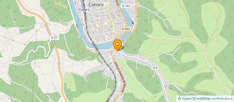 localisation de l'entreprise MONSIEUR CHRISTOPHE ESTIVAL  CAHORS