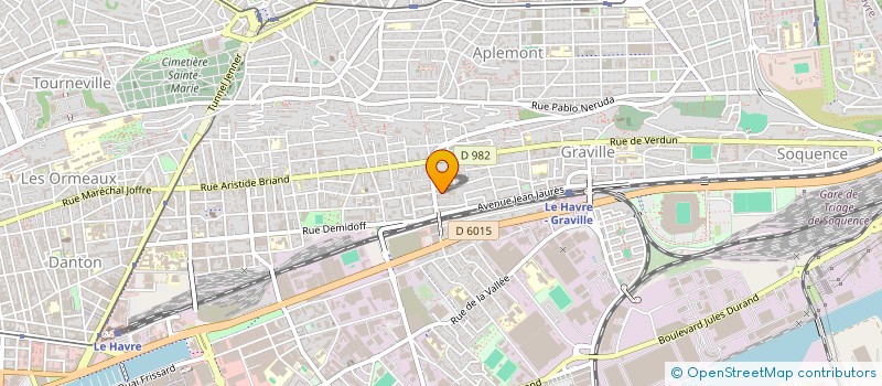 localisation de l'entreprise MONSIEUR CHRISTOPHE ETENDARD à LE HAVRE