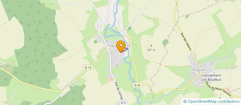 localisation de l'entreprise MONSIEUR CHRISTOPHE ETIENNE  SIGY-EN-BRAY