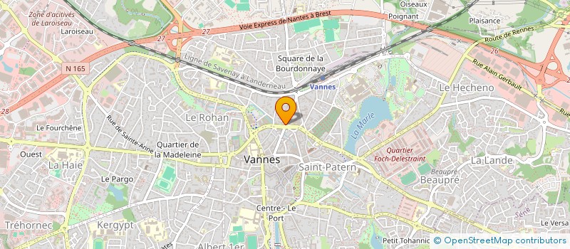 localisation de l'entreprise MONSIEUR CHRISTOPHE EVENO  VANNES