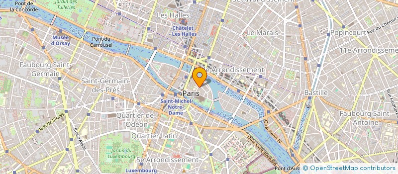localisation de l'entreprise MONSIEUR CHRISTOPHE EVETTE à PARIS