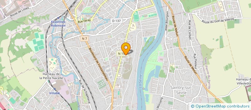 localisation de l'entreprise MONSIEUR CHRISTOPHE EXARE à CORBEIL-ESSONNES