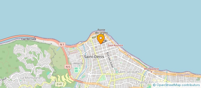 localisation de l'entreprise MONSIEUR CHRISTOPHE EXIGA à SAINT-DENIS