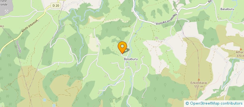 localisation de l'entreprise MONSIEUR CHRISTOPHE EYHERABIDE à ESPELETTE