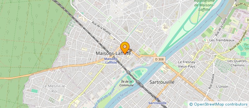 localisation de l'entreprise MONSIEUR CHRISTOPHE EYL à MAISONS-LAFFITTE