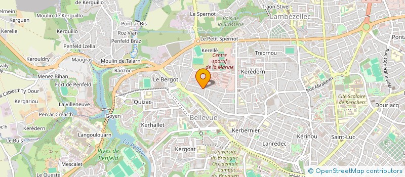 localisation de l'entreprise MONSIEUR CHRISTOPHE EYNAUD à BREST