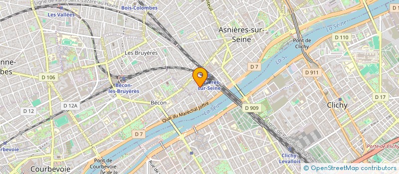 localisation de l'entreprise MONSIEUR CHRISTOPHE FABREGA à ASNIERES-SUR-SEINE