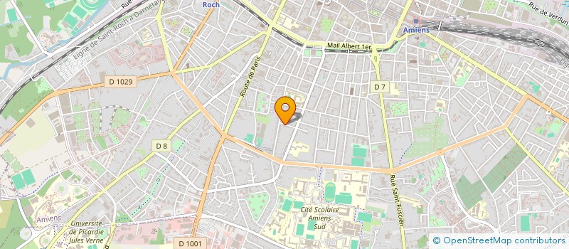 localisation de l'entreprise MONSIEUR CHRISTOPHE FACHON  AMIENS