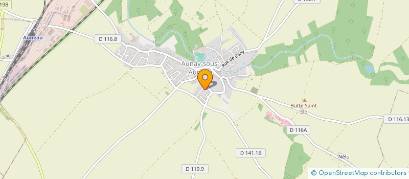 localisation de l'entreprise MONSIEUR CHRISTOPHE FAGNOU à AUNAY-SOUS-AUNEAU
