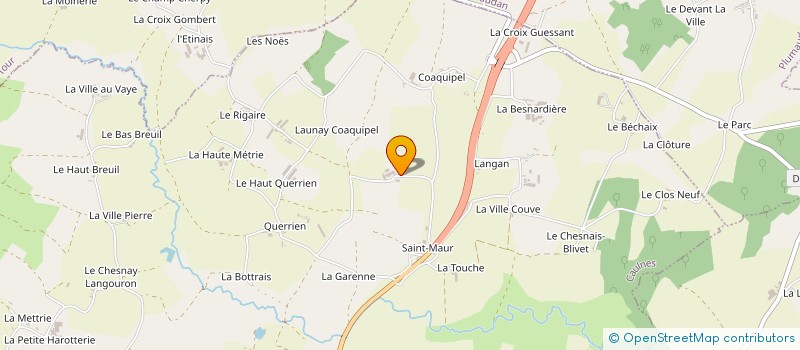 localisation de l'entreprise MONSIEUR CHRISTOPHE FAISANT à CAULNES