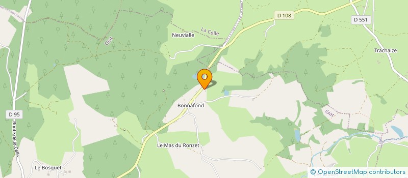 localisation de l'entreprise MONSIEUR CHRISTOPHE FAIX  GIAT