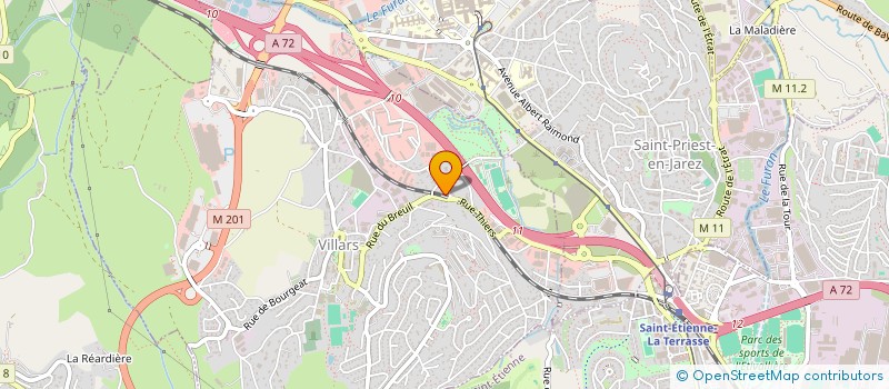 localisation de l'entreprise MONSIEUR CHRISTOPHE FAMILIARE  VILLARS